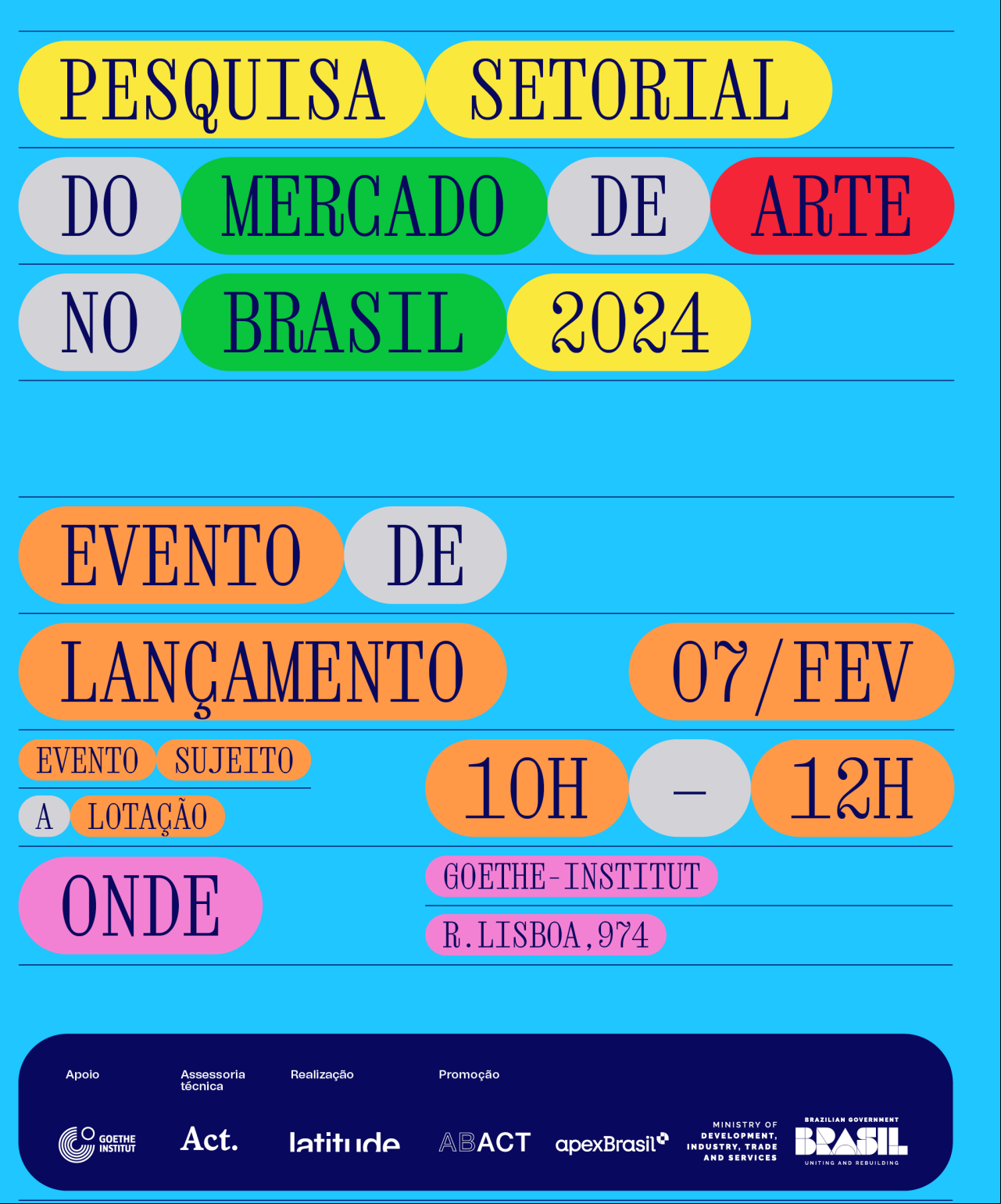 Convite para o evento de apresentação